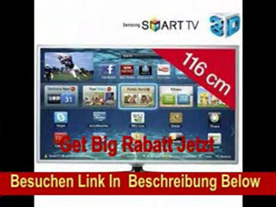 Samsung UE46ES6710 117 cm ( (46 Zoll Display),LCD-Fernseher,400 Hz )