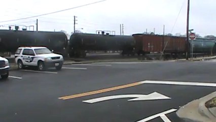 Norfolk Southern mixed freight northwest through Austell Ga.