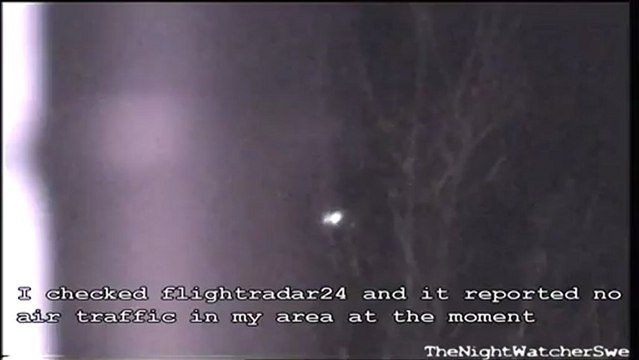 UFO . Linköping . Suède .07 .01.2013