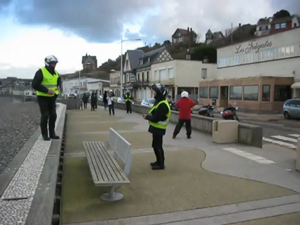Balade des 3 côtes - 1 - Entre Etretat et Dieppe - Février 2013