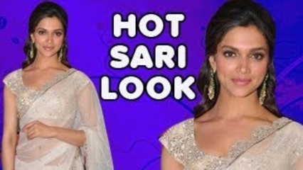 Deepika Padukone's HOT SEXY SARI in Nach Baliye 5 CELEBRITY EPISODE