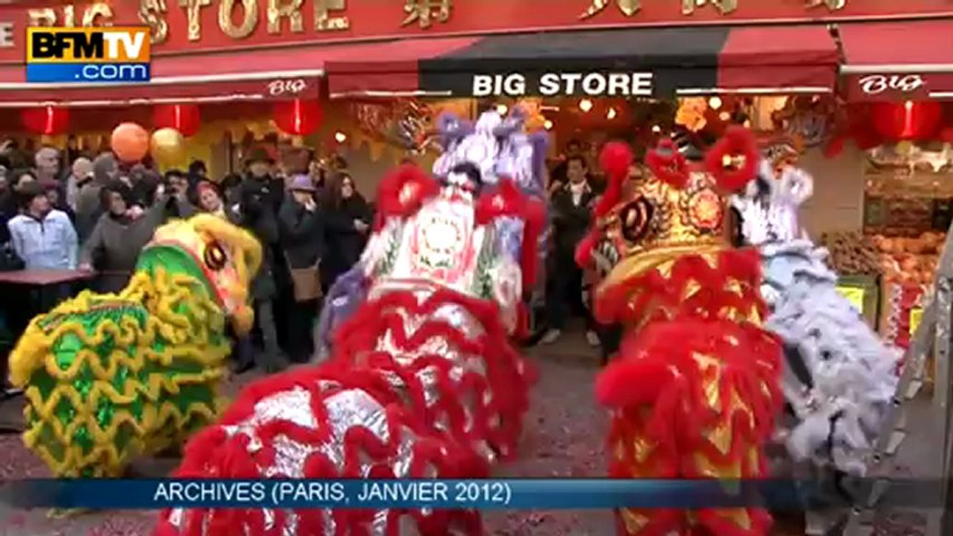 Nouvel an chinois : Paris se prépare - 9/02 - Vidéo Dailymotion