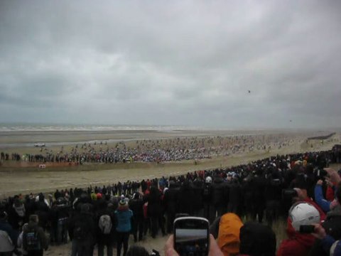 Balade des 3 côtes - Enduropale - le 1er virage Février 2013