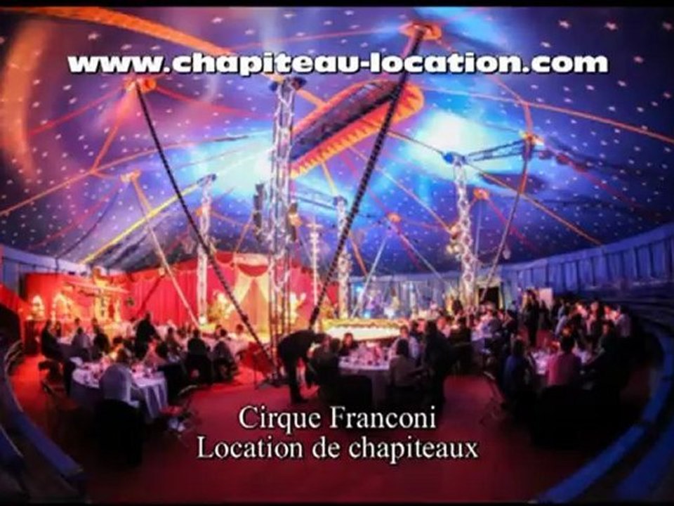 Chapiteau location chapiteau