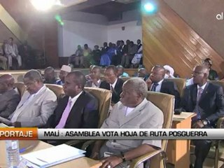 Mali : Votación de la hoja de ruta posguerra en la Asamblea