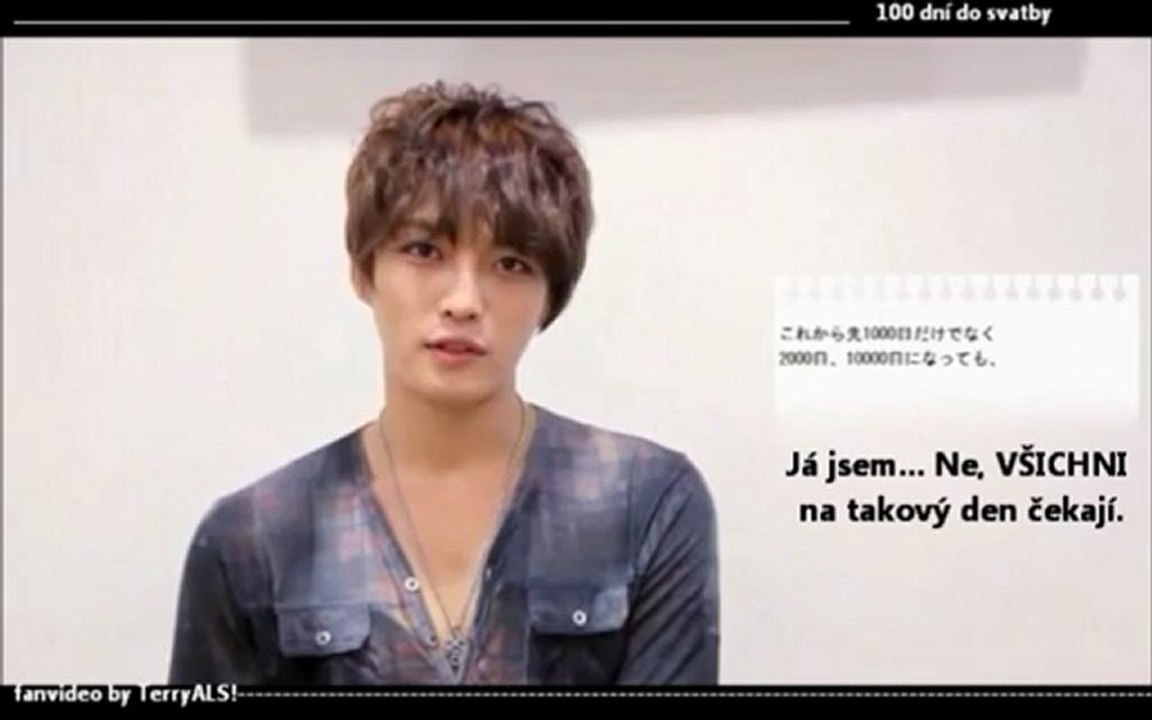 100 dní do svatby - 01 - Jaejoong intro