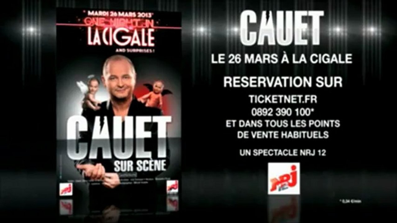 Cauet sur scène !