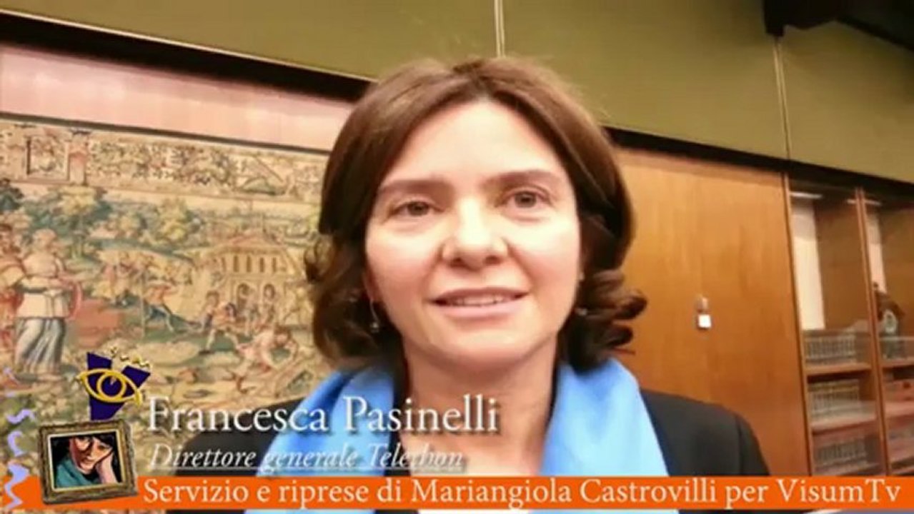 Lancio della maratona benefica Telethon 2013