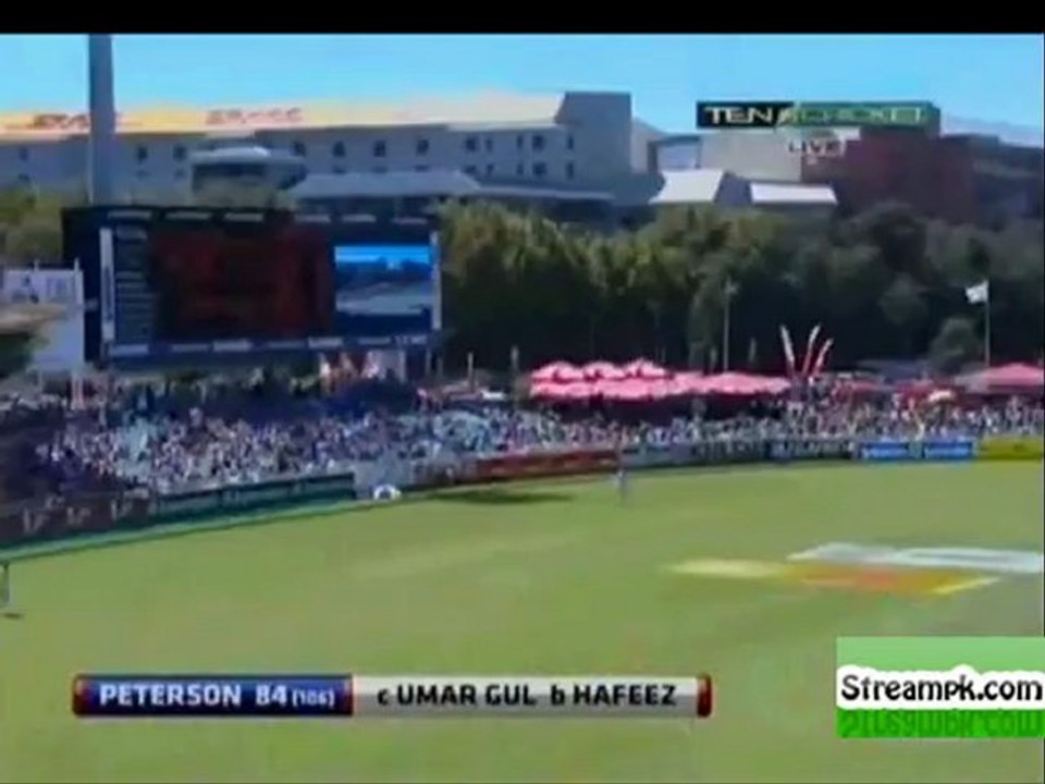 South africa Fall Of Wickets.South africa VS Pakistan 2nd Test 2013 1st inn