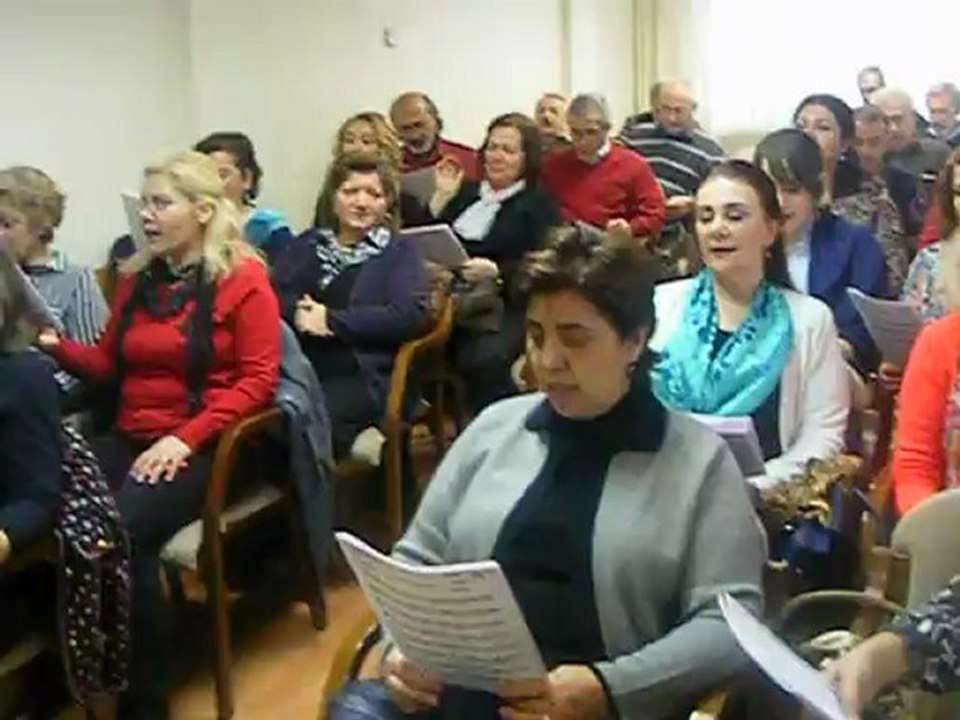 TCMB MENSUPLARI TÜRK HALK MÜZİĞİ KOROSU - Çadır Altı Minare - 16 Şubat 2013