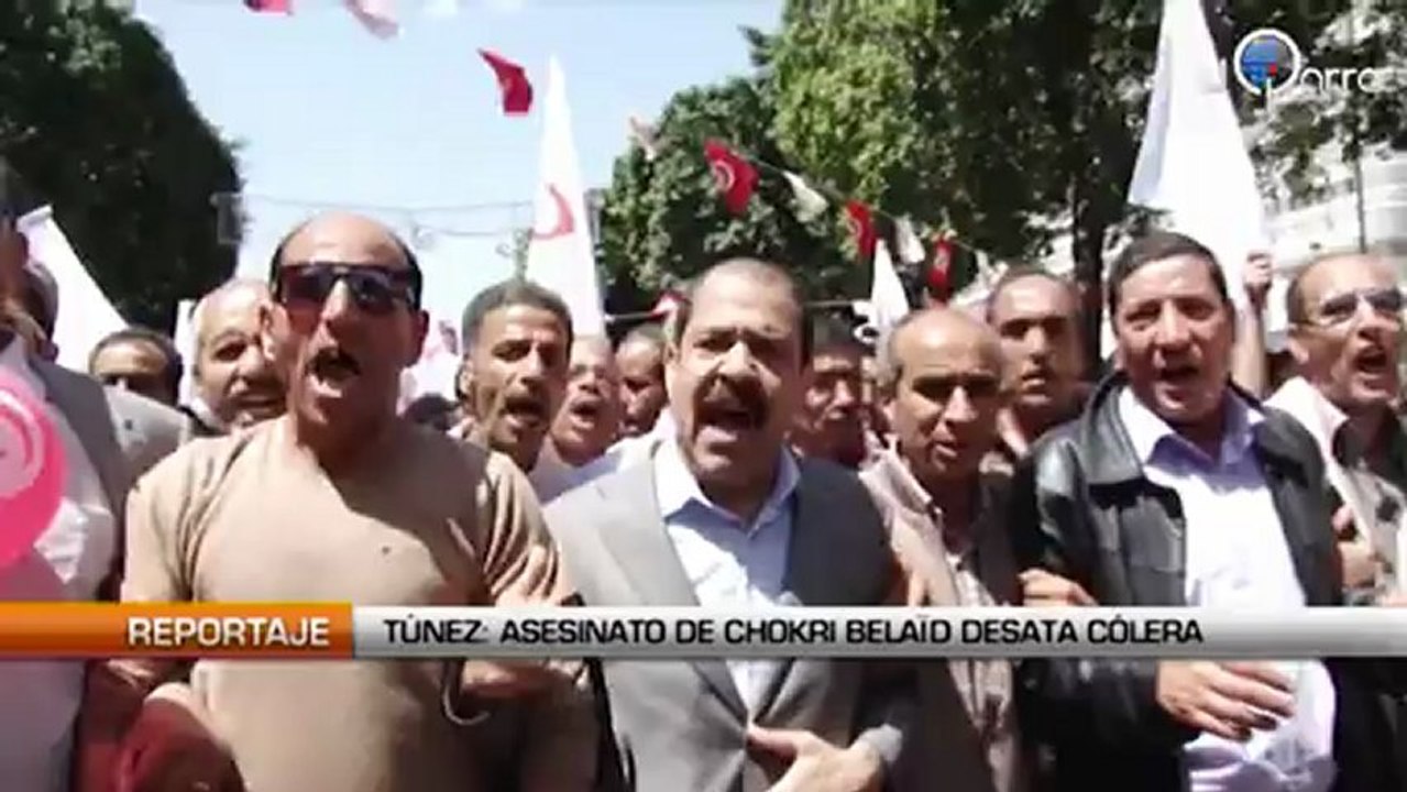 Túnez: Asesinato de Chokri Belaïd desata la cólera
