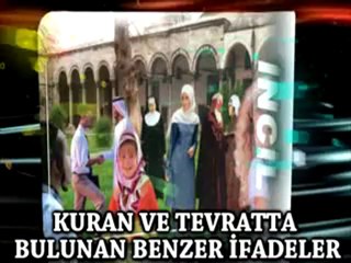 188 KURAN VE TEVRATTA BENZER İFADELER (BİN YILLIK SÜRENİN ALLAH KATINDA BİR GÜN GİBİ OLMASI, GÜNAHKARLARIN SİMALARINDAN TANINMASI)