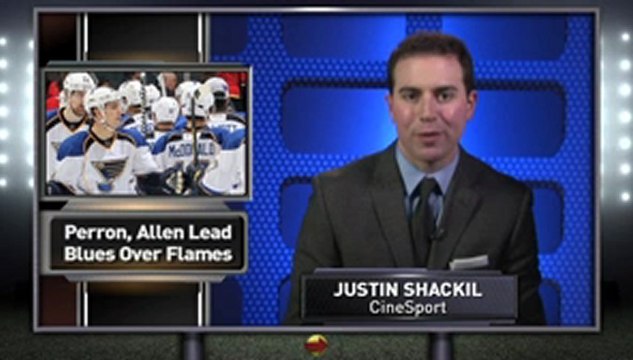 St. Louis Blues Pummel Calgary Flames