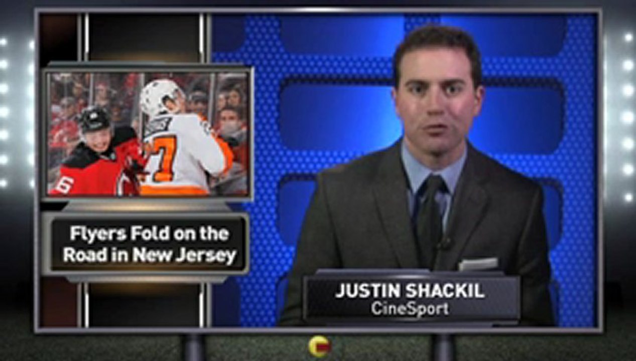 Philadelphia Flyers Defeated by Devils