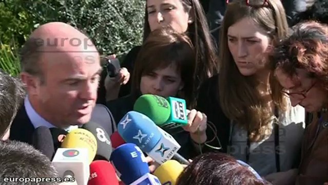 Guindos: Mi objetivo es el déficit de año 2013