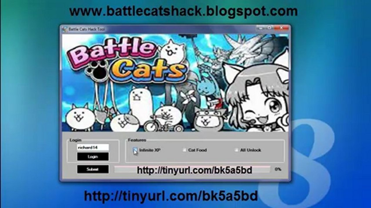 Battle Cats Infinite XP and Cat Food Hack Cheat Download
