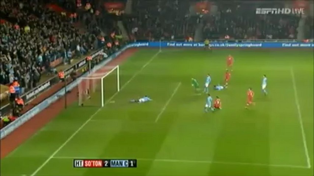 Southampton 1-0 Manchester C. 7'	J. Puncheon