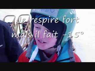 Troisième séance de traîneau pour le groupe 4