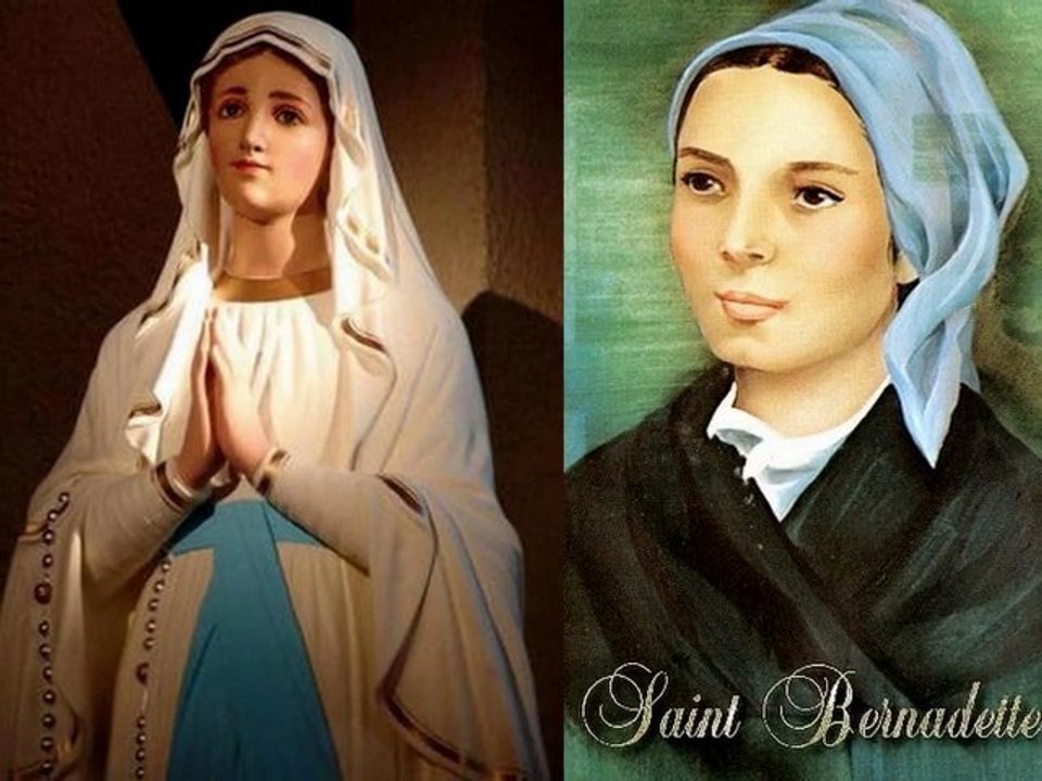 LOURDES -11 FEVRIER FÊTE DE L'APPARITION & 18 FEVRIER FÊTE ST-BERNADETTE