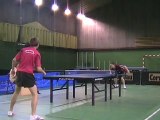 Tennis de table - Nicolas G. VS Nicolas Formont - part 1