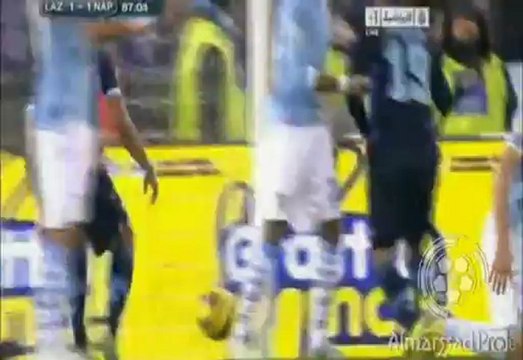Lazio 1 - 1 SSC Napoli Campagnaro Assist El Kaddouri