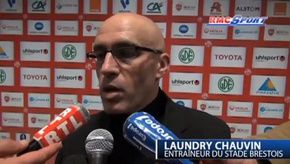 Ligue 1 / Les réactions de R. Mater et L. Chauvin après Valenciennes - Brest - 09/02