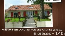 A vendre - maison - LANDRETHUN LES ARDRES (62610) - 6 pièce