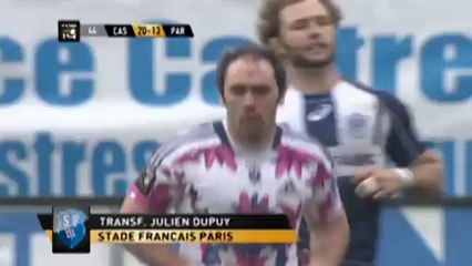 Castres-Stade Français: 44-13 - J17 - Saison 2012/2013