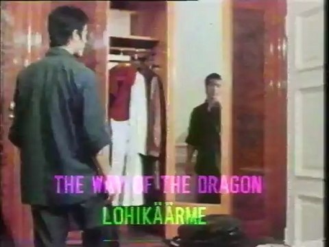 The Way of the Dragon (1972) Finnish vhs tape trailer