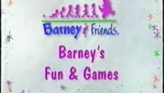Barney S Fun And Games Full Video Dailymotion