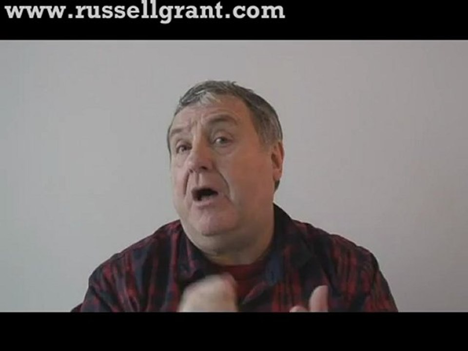 Russell Grant Video Horoscope Pisces February Sunday 10th 2013 www.russellgrant.com