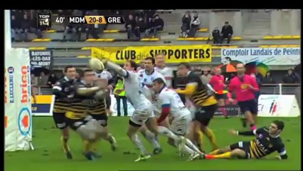 Mont de Marsan-Grenoble: 32-14 - J17 - Saison 2012/2013