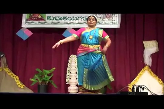 VIDYARANYA KANNADA KOOTA, CHICAGO: SANKRANTHI 2013: KUCHIPUDI DANCE BY SRIVANI VOKKARANE