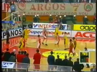 Maroussi vs Olympiakos 66-74 Greek Cup 2002 Final (1)