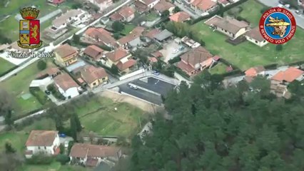 Lucca - L'arresto di Roberto Romanini dopo 10 anni di indagini (09.02.13)