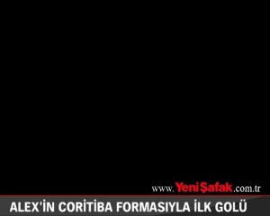 Alex'in Coritiba formasıyla ilk golü