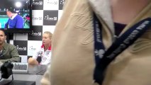 Agnieszka Radwanska's Shortest press conference ever - FedCup 2013 in Israel