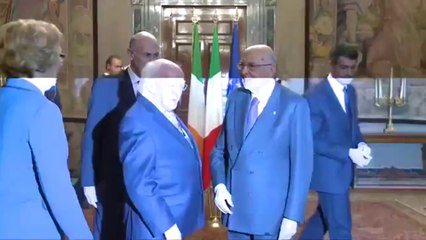 Napolitano - Incontro con il Presidente Higgins in occasione del Romaeuropa Festival (09.02.13)