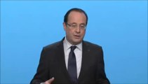 Torino - Renaissance for Europe - Videomessaggio di François Hollande (09.02.13)