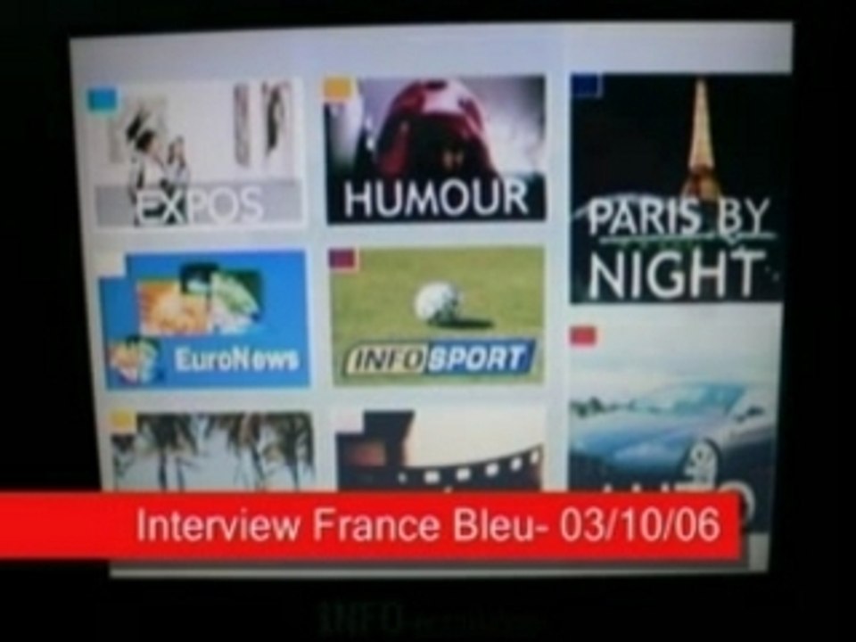 France Bleu 3 octobre 2006