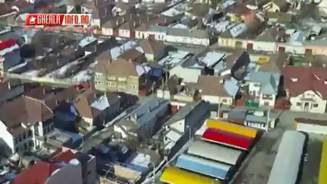 Gherla - filmare aeriana