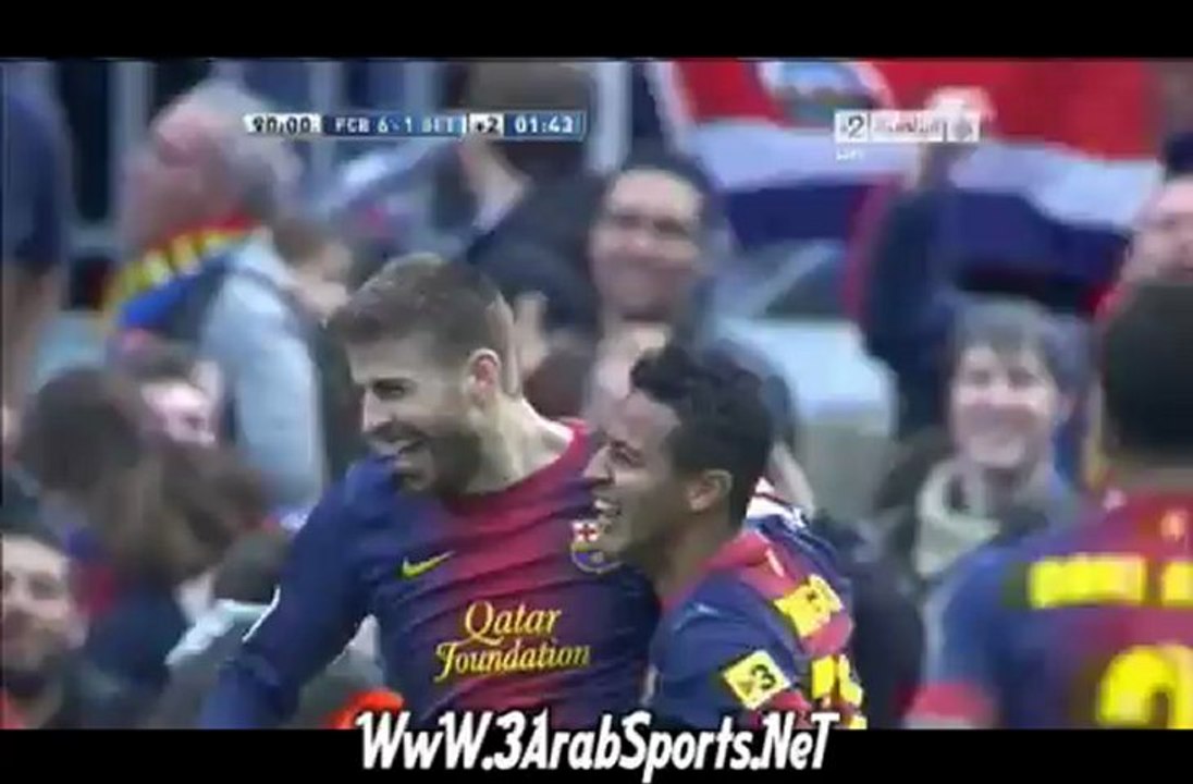 برشلونة 6 - 1 خيتافى & تعليق على سعيد الكعبى