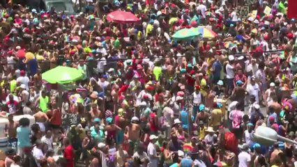 Revellers engulf Brazil for carnivals