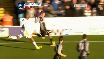 FA Cup 2012/2013 - Leeds vs Tottenham - 27/01/2013 - First Half