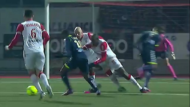 But Floyd AYITE (48ème) - AS Nancy-Lorraine - Stade de Reims (1-2) - saison 2012/2013