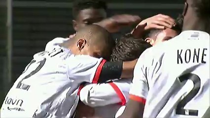 But Lucas MAREQUE (75ème) - OGC Nice - FC Lorient (1-1) - saison 2012/2013