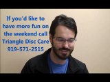 Pain Relief | Back Treatment | Spine Center | Herniated Disc | Raleigh
