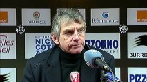 Conférence de presse OGC Nice - FC Lorient : Claude  PUEL (OGCN) - Christian  GOURCUFF (FCL) - saison 2012/2013