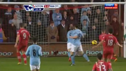Саутгемптон-Манчестер Сити. 1 тайм