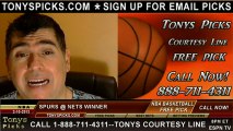 Brooklyn Nets versus San Antonio Spurs Pick Prediction NBA Pro Basketball Odds Preview 2-10-2013